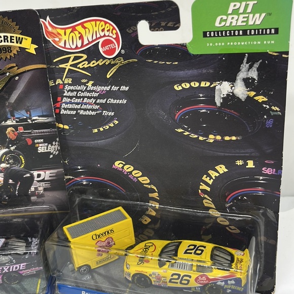 1998 Mattel Hot Wheels Pro Racing Pit Crew Die CastCar Sets - Picture 3 of 5